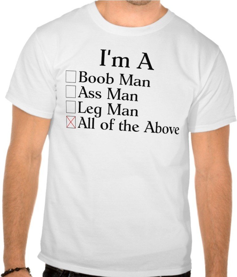 Fantaboy I'm...All of the Above Printed T-Shirt